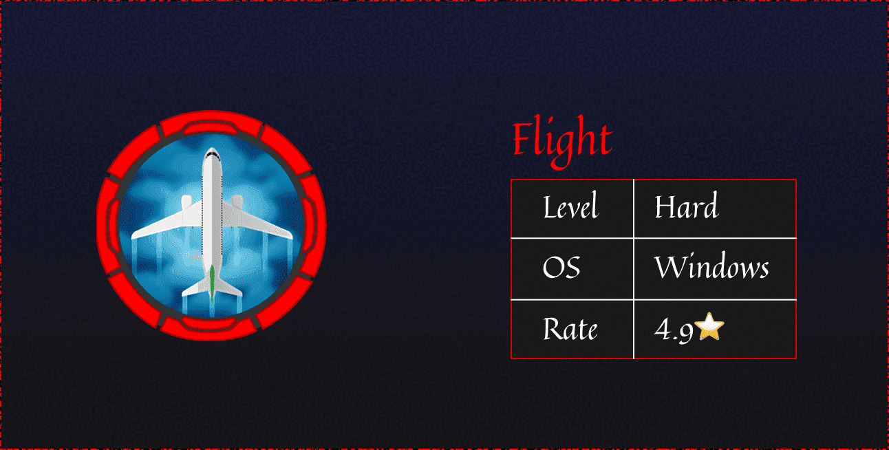 HTB: Flight